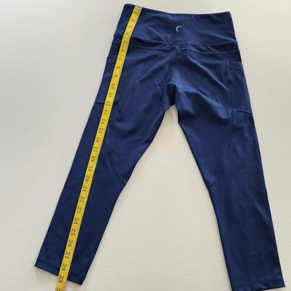 Zyia active leggings size 4 women blue cropped - Picture 7 of 9